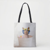 Bath Time Canvas tas (Voorkant)