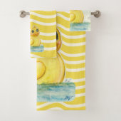 Bath Time Ducky Bad Handdoek (Insitu)