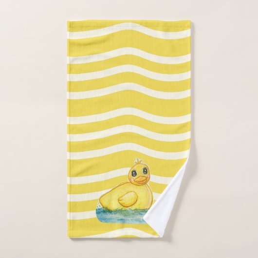 Bath Time Ducky Bad Handdoek (Handdoek)