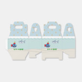 Bath Time Fancy Baby shower Favor Box Bedankdoosjes (Uitgevouwen)