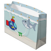 Bath Time Fancy Gift Bag Groot Cadeauzakje (Achterkant Gekanteld)