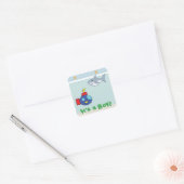 Bath Time Fans Announcement Sticker (Envelop)