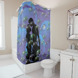 Bath-time Fun - Bubbles - Shower Curtain Douchegordijn