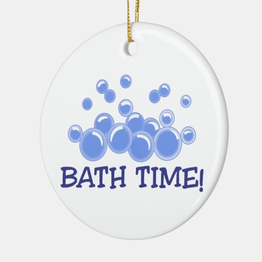 Bath Time Keramisch Ornament (Links)