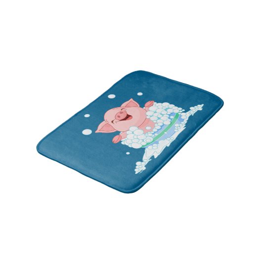 Bath Time Pig Bath Mat (Gekanteld)