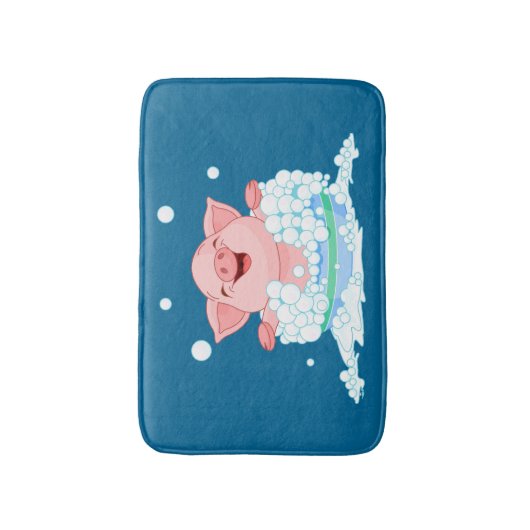 Bath Time Pig Bath Mat (Voorkant Verticaal)