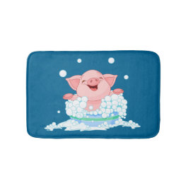 Bath Time Pig Bath Mat