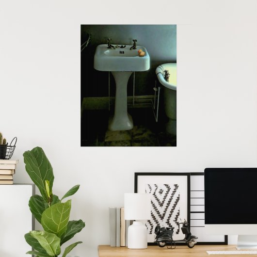 Bath Time Poster (Thuiskantoor)