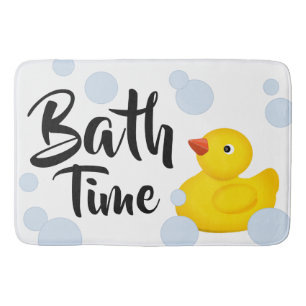 Bath Time Rubber Ducky Bath Mat