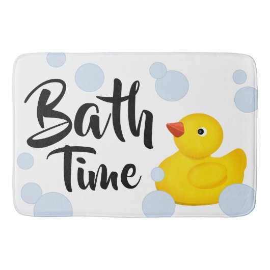 Bath Time Rubber Ducky Bath Mat (Voorkant)