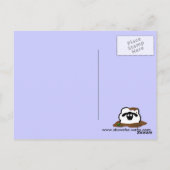 Bath Time Sheep Briefkaart (Achterkant)