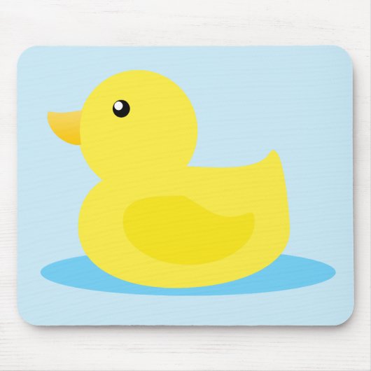Bath Time Yellow Duck Muismat (Voorkant)