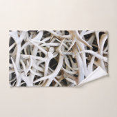 Bath Towel Set - Elk Antlers Bad Handdoek (Handdoek)