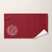 Bath Towel sets met brandweerman Maltees kruis Bad Handdoek (Handdoek)
