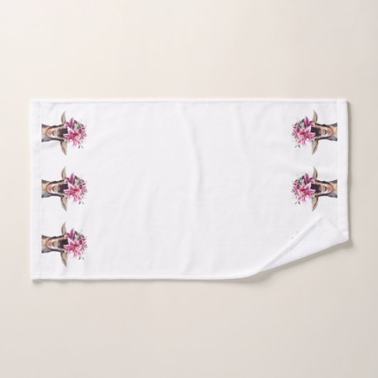 Bath Towel stelde Lily in het geit Bad Handdoek (Handdoek)