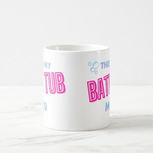 Bath Tub Mok / Dit is My Bath Tub Mok / Cadeaubon  (Center)