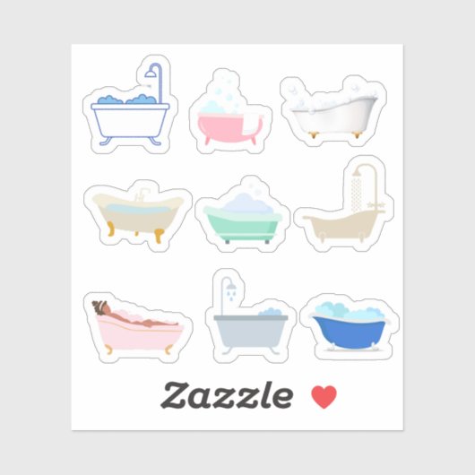 Bath Tub Stickers (Vel)