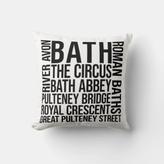Bath, Verenigd Koninkrijk Landmarks Typography - E Kussen