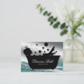 Bath Visitekaartje Nail Salon Bubbles Pedicure (Staand voorkant)