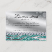 Bath Visitekaartje Nail Salon Bubbles Pedicure (Achterkant)