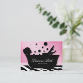 Bath Visitekaartje Nail Salon Bubbles Pedicure (Staand voorkant)