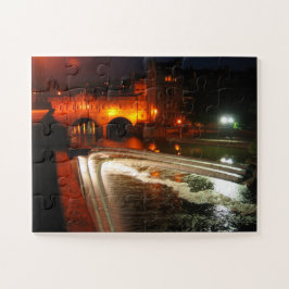 Bath Weir bij nacht Legpuzzel