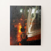 Bath Weir bij nacht Legpuzzel (Verticaal)