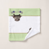 Bath Wild Animals Weasels - Baby Otters Bad Handdoek (Wasdoekje)