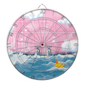 Bath Yellow Duck Dartbord (Voorkant)