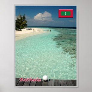 Bathala - Maldiven - Panorama - Poster