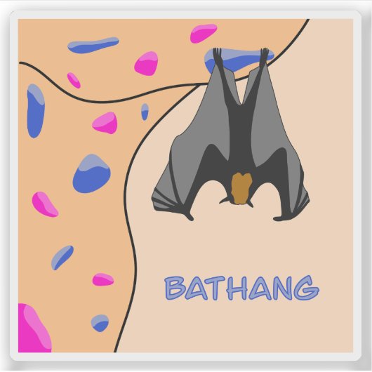 Bathang Sticker (Voorkant)