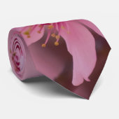 "Bathed in Pink" Cherry Blossom Stropdas (Opgerold)