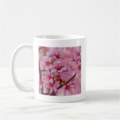 Bathed in Roze Japanse Cherry Blossom Koffiemok (Links)