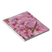 Bathed in Roze Japanse Cherry Blossom Notitieblok (Schuin)
