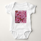 Bathed in Roze Japanse Cherry Blossom Romper (Voorkant)