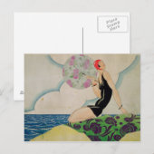 Bather, c.1925 briefkaart (Voorkant / Achterkant)
