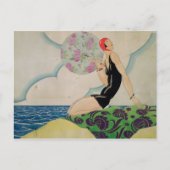 Bather, c.1925 briefkaart (Voorkant)