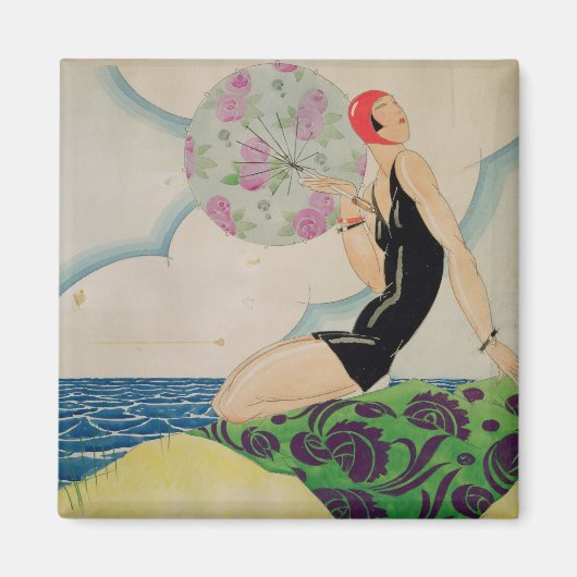Bather, c.1925 magneet (Voorkant)