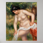 Bather Drying Herself (Baigneuse sessuyant) (1901- Poster (Voorkant)