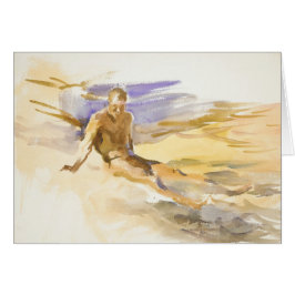 Bather in Florida, 1917