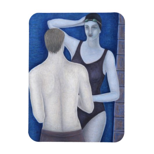 Bathers 2003 magneet (Verticaal)