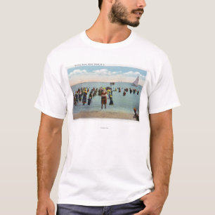 Bathers aan de Beach T-shirt