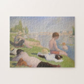 Bathers at Asnieres door Georges Seurat Legpuzzel (Horizontaal)