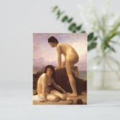 Bathers - Bouguereau Briefkaart (Staand voorkant)