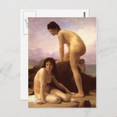 Bathers - Bouguereau Briefkaart (Voorkant / Achterkant)