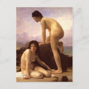 Bathers - Bouguereau Briefkaart