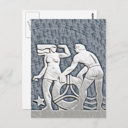 Bathers Briefkaart (Voorkant / Achterkant)