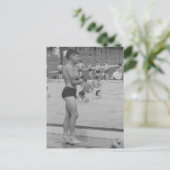 Bathers Briefkaart (Staand voorkant)