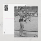 Bathers Briefkaart (Voorkant / Achterkant)