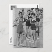 Bathers Briefkaart uit de jaren 20 (Voorkant / Achterkant)
